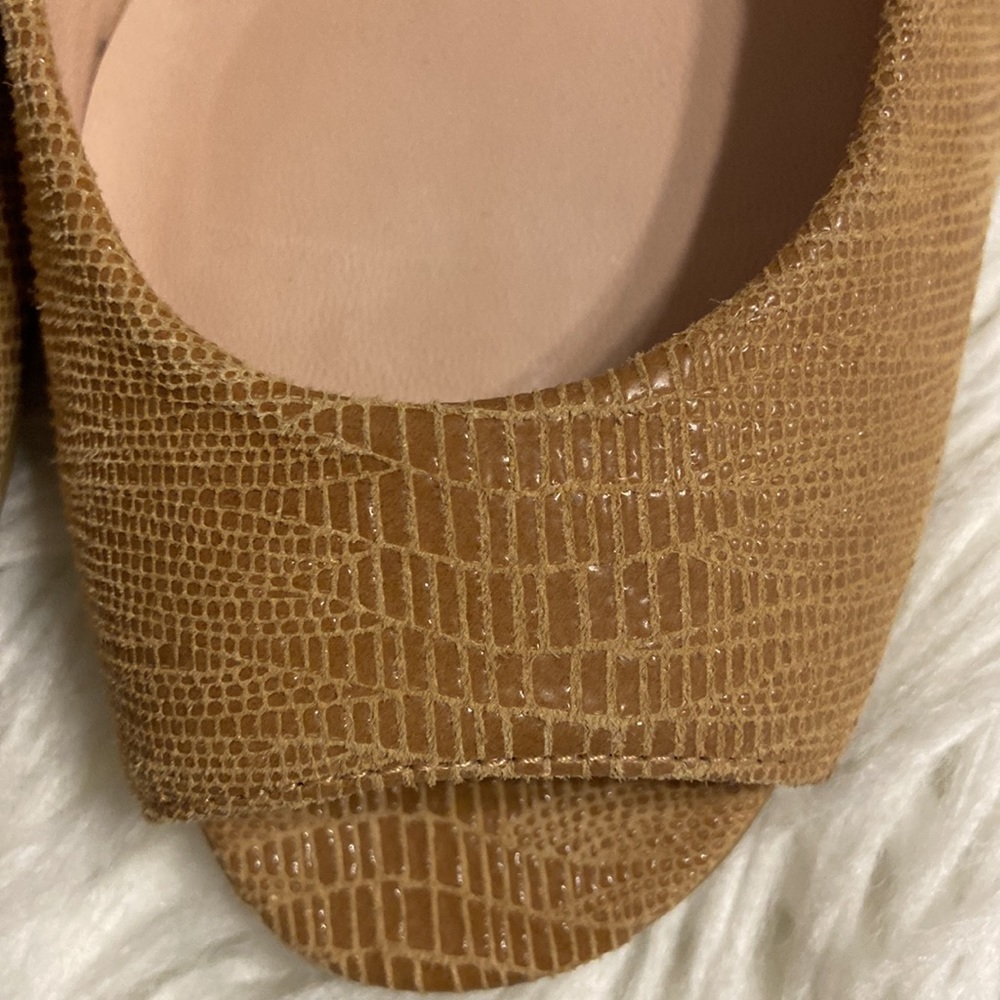 Stuart Weitzman Open Toe Shoes Size 6.5 Bnwot Col… - image 3